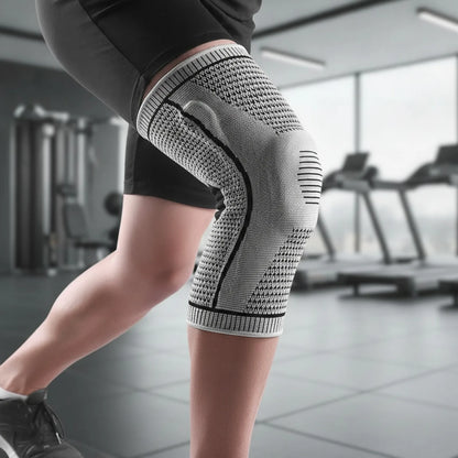 Genouillère Silicone Sport – Maintien Rotule & Ménisque