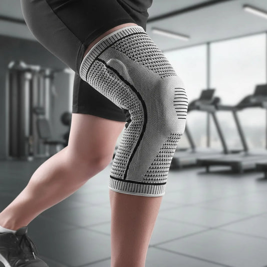 Genouillère Silicone Sport – Maintien Rotule & Ménisque
